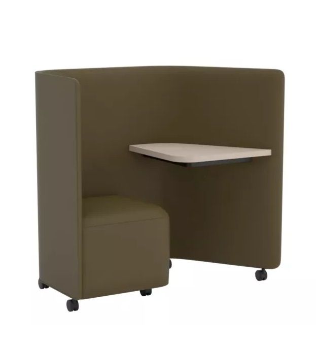 In Out Office BU2267 Panel Lounge Stuhl mit Schreibtisch Andreu World