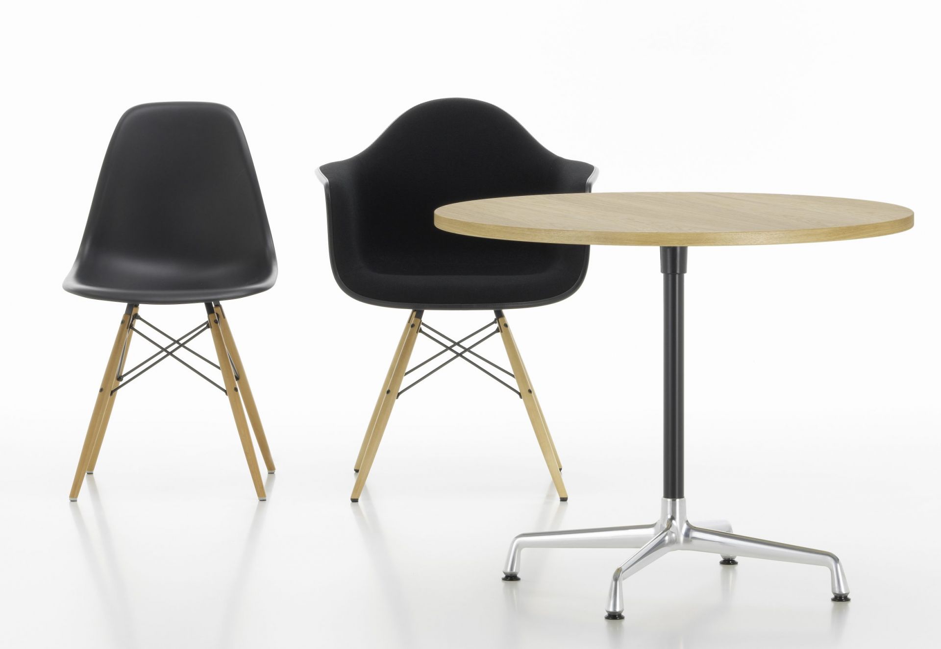 Eames Contract Table Tisch rund Ø70 cm Vitra