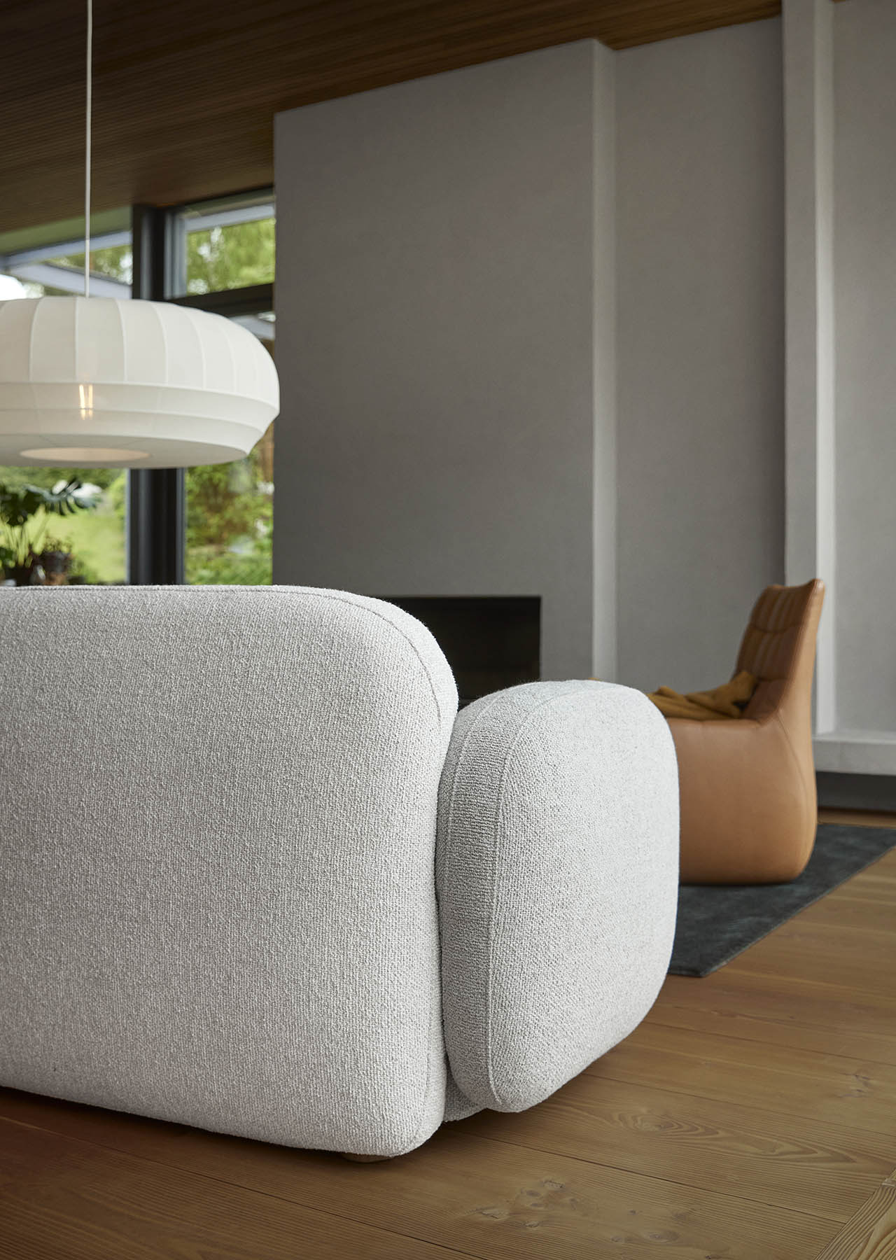 Gem Sofa 3-Sitzer hellgrau Northern