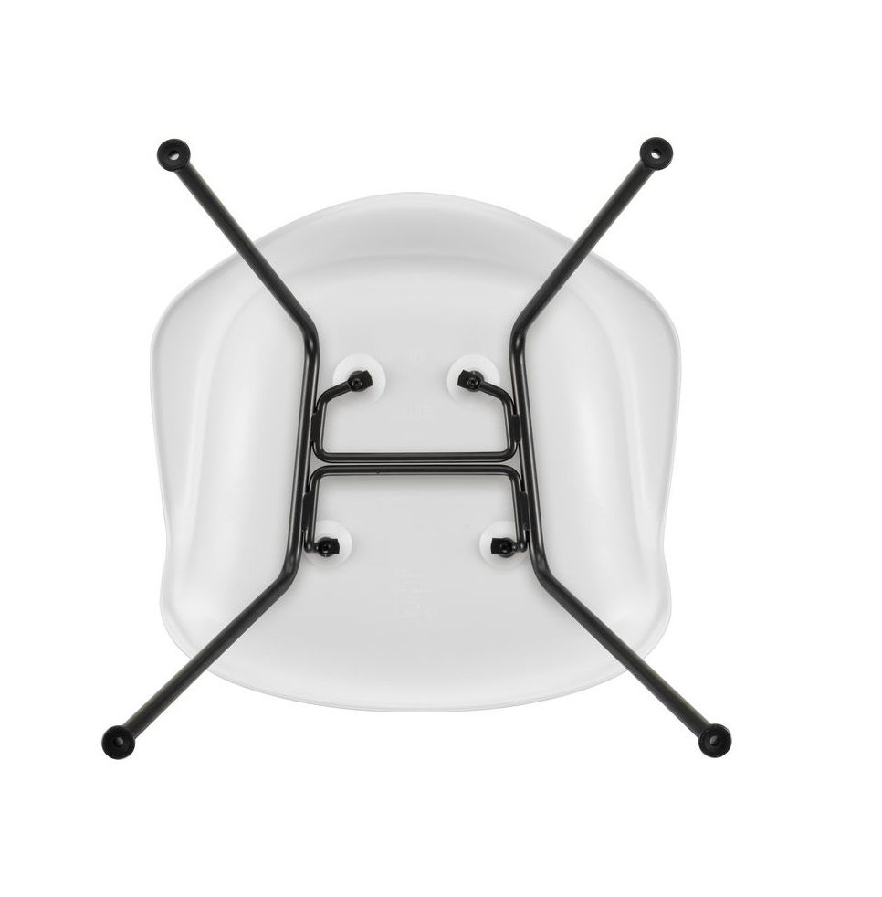 Eames Plastic Arm Chair DAX mit Sitzpolster Vitra