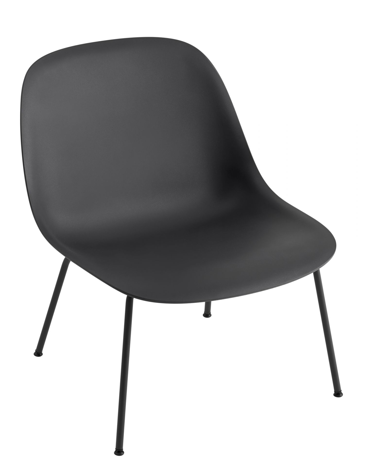 Fiber Lounge Chair Tube Base Stuhl Muuto