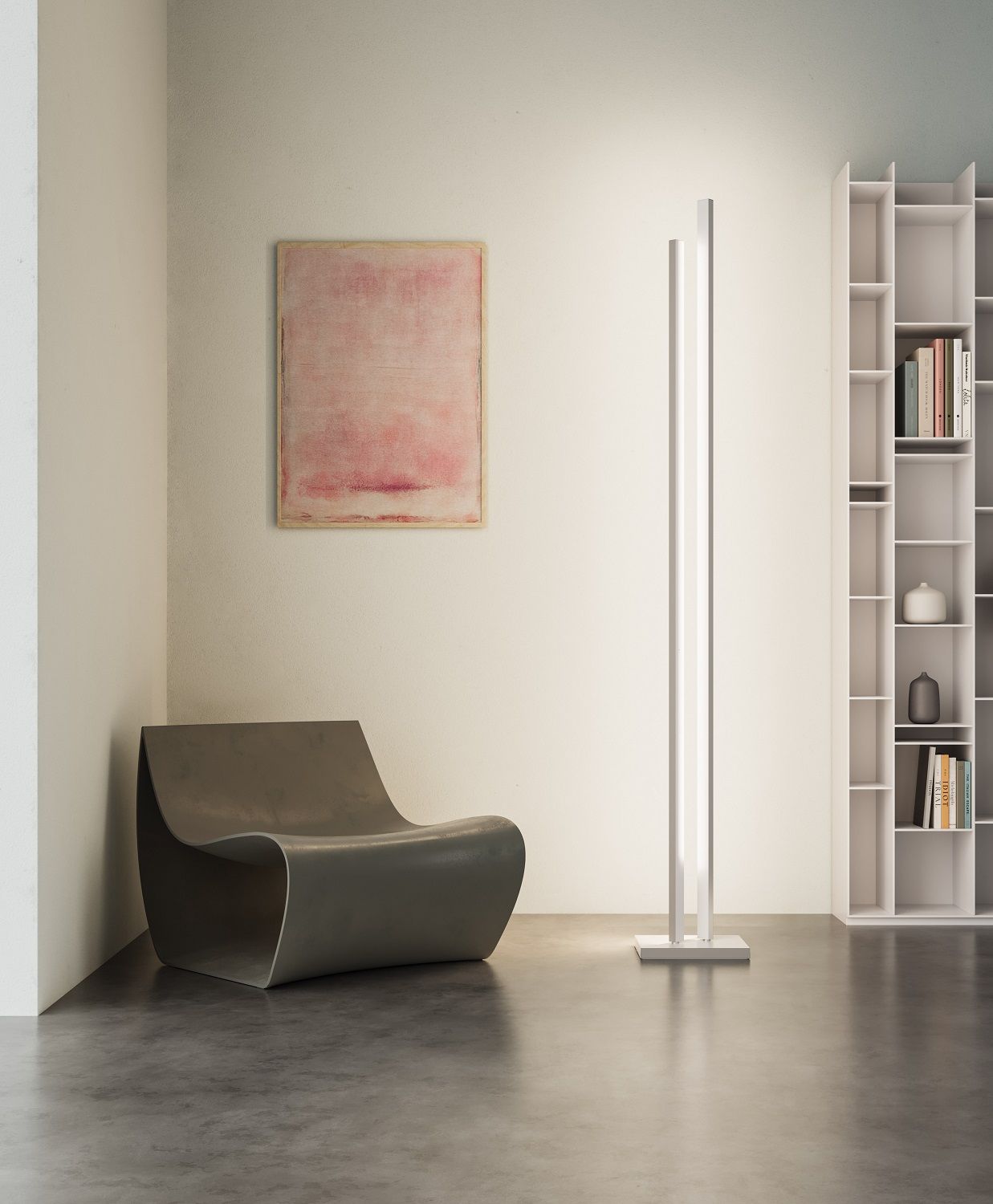 Parallel Floor lamp Stehleuchte stele