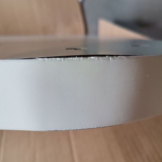 Max - Tisch 190 x 90/73cm auf Rollen / ZINKWEISS Kartell MÄNGELEXEMPLAR