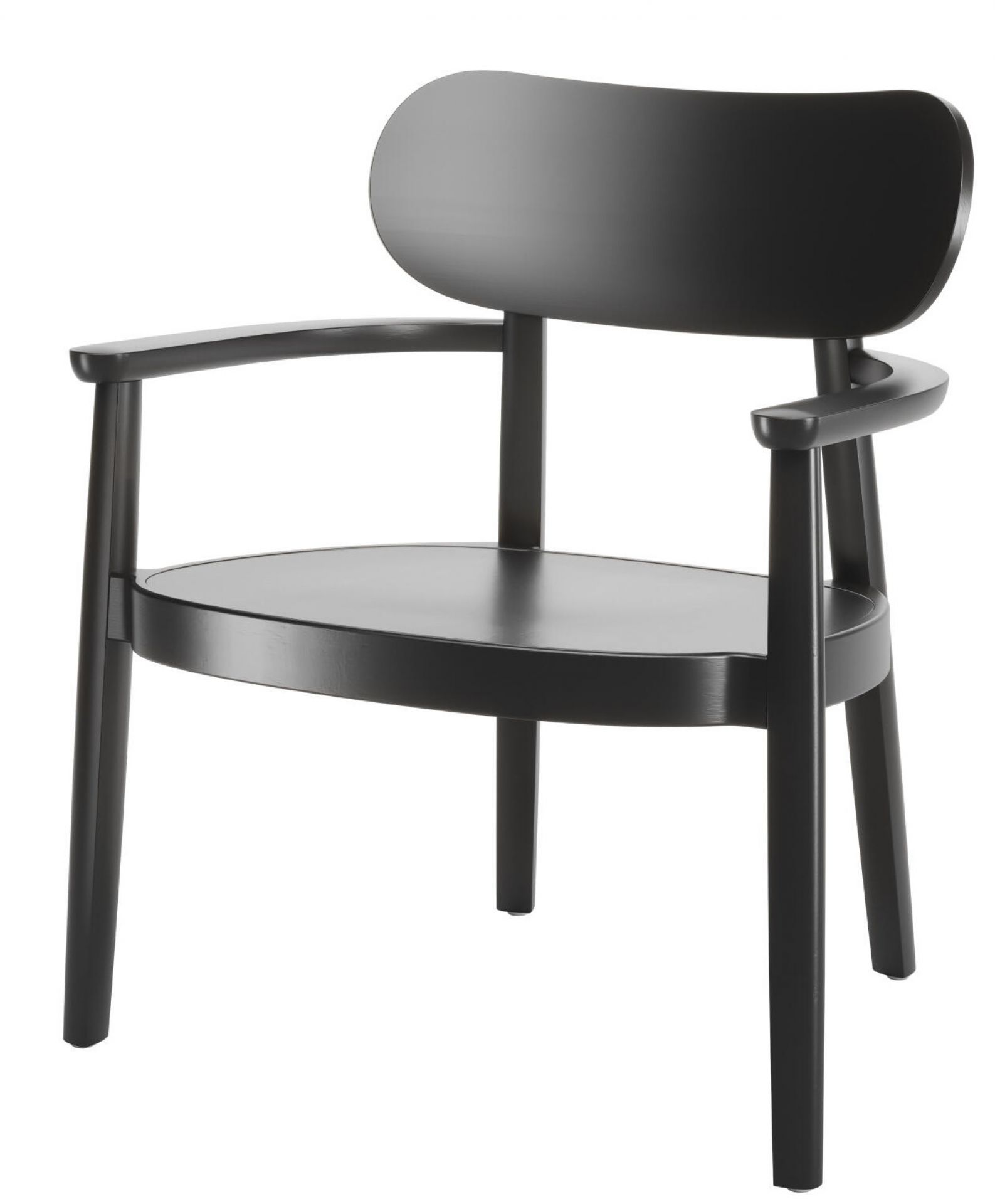 Holzsessel mit Armlehnen 119 MF Thonet