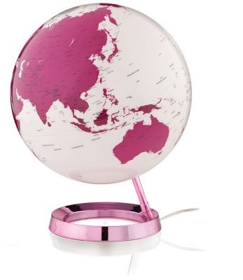 Light & Colour Bright Globus Metall Atmosphere New World-pink