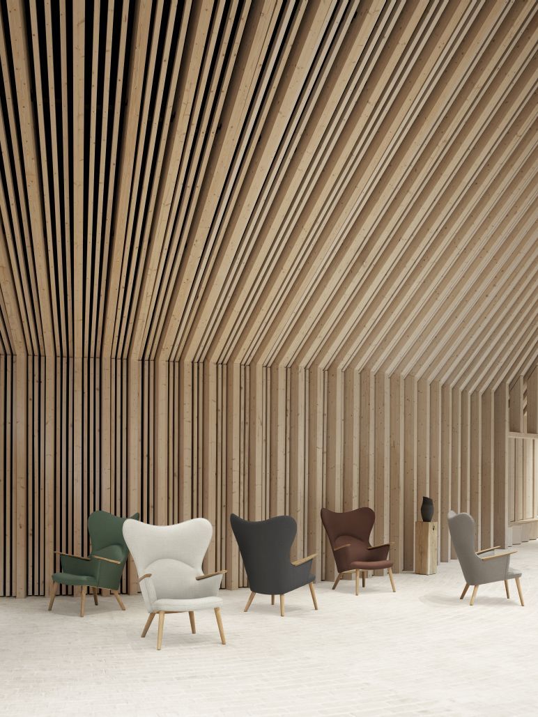 CH78 Umber Mama Bear Sessel Carl Hansen & Søn LIMITIERTES AKTIONSMODELL