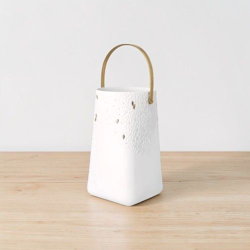 Laterne Laubdach Räder