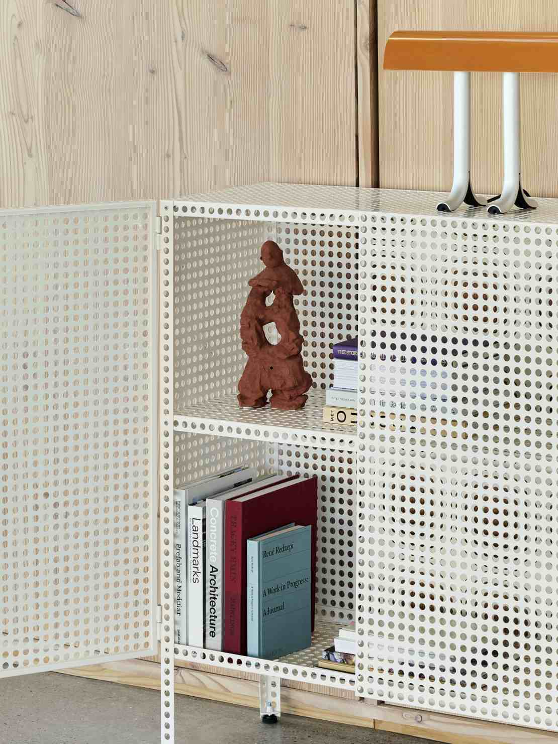 Perforated Cabinet Floor Medium Sideboard Hay