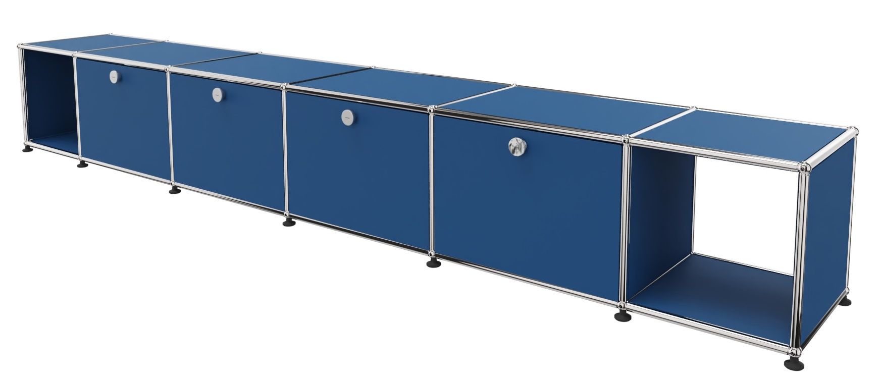 USM Board enzianblau ohne Schlösser Bx270 cm USM Haller EINZELSTÜCK