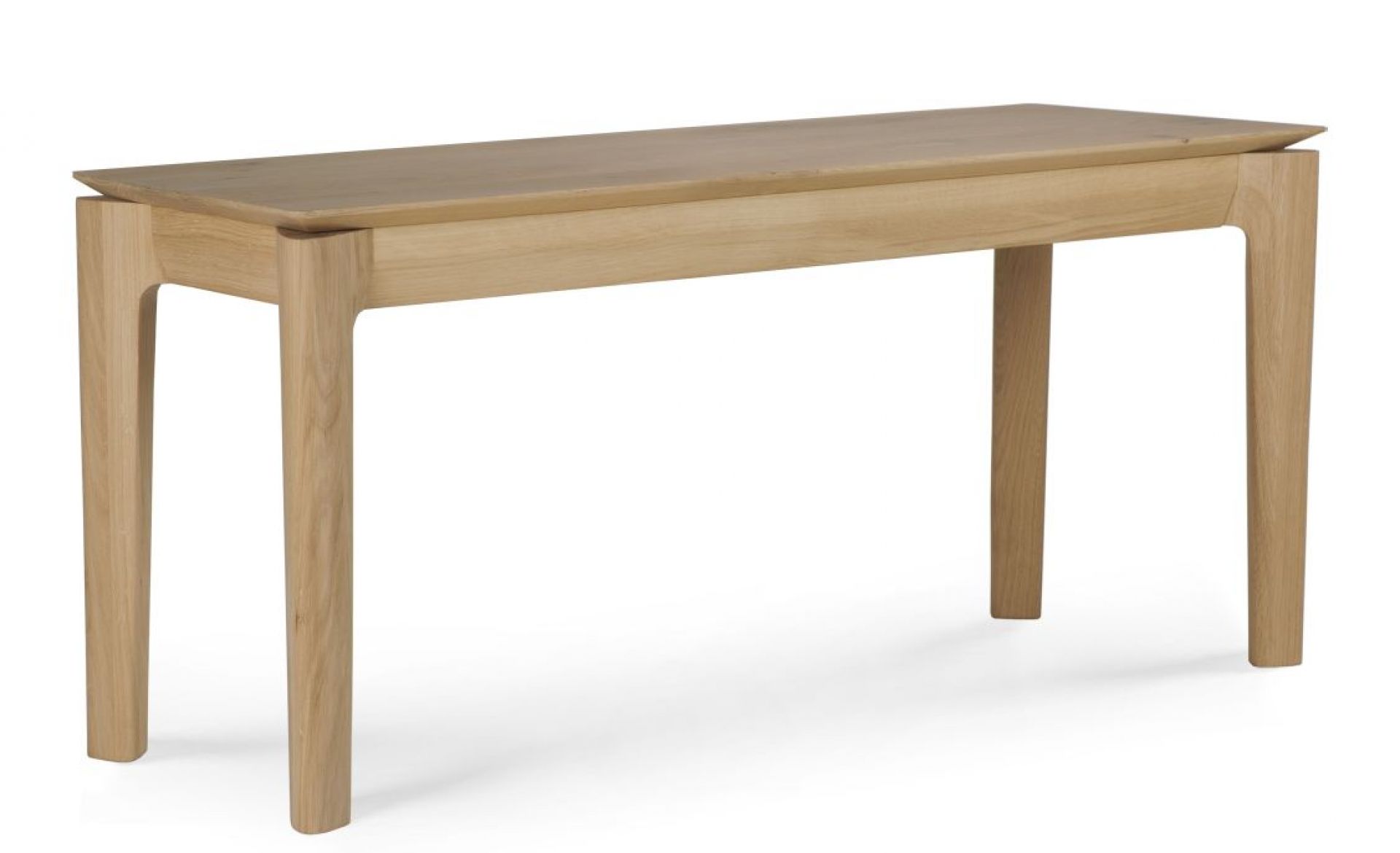 Ethnicraft Bok Bank aus Eiche: Moderne Holzbank mit schlichtem Design für Esszimmer und Flur.