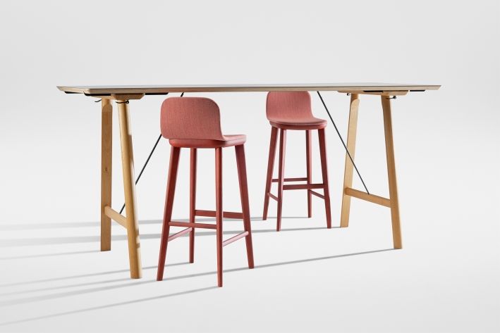 Aeon Barstool Barhocker Vollgepolstert Zeitraum