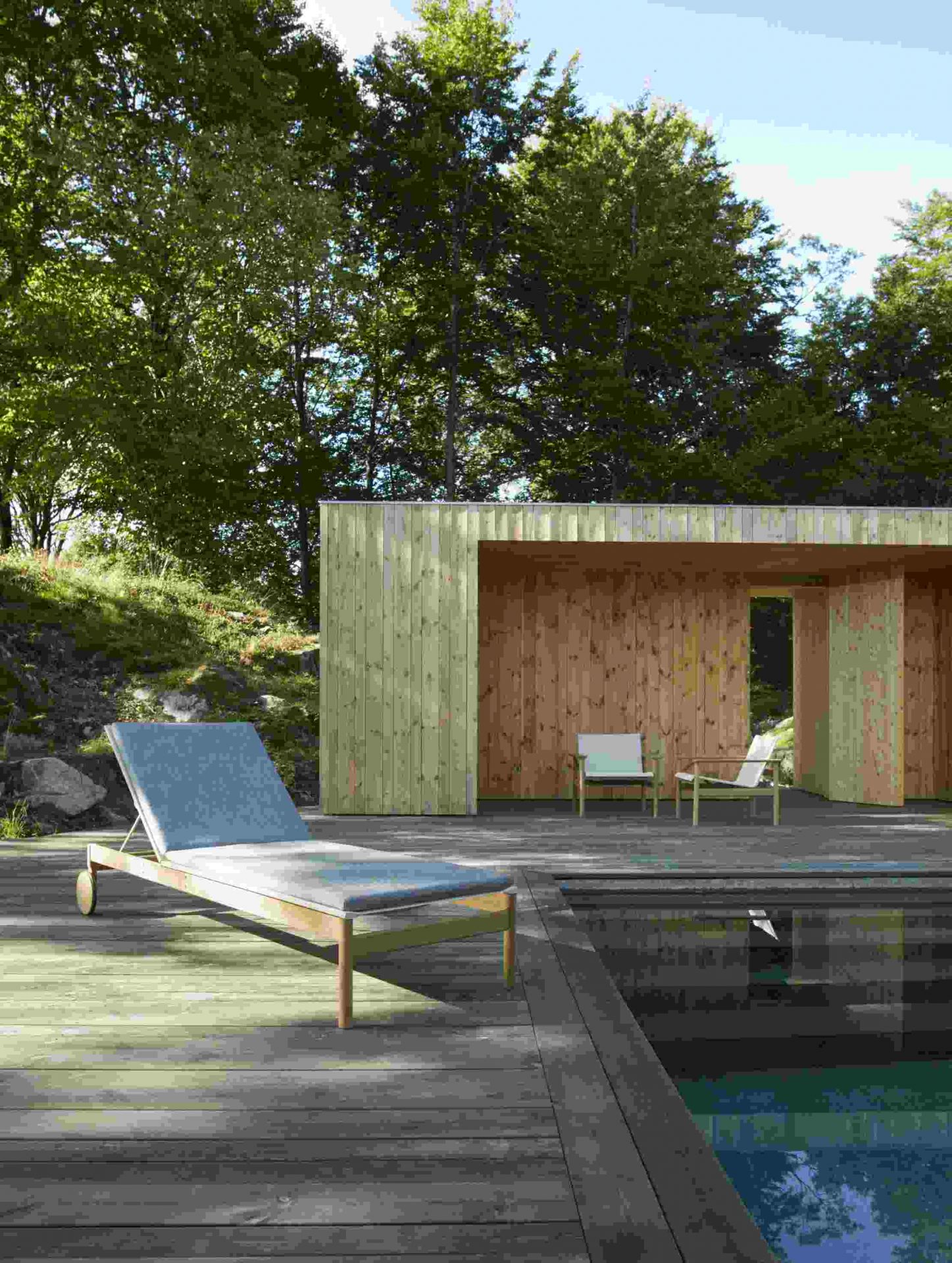 Pelagus Sunbed Sonnenliege Cushion Sitzkissen Outdoor Skagerak by Fritz Hansen 