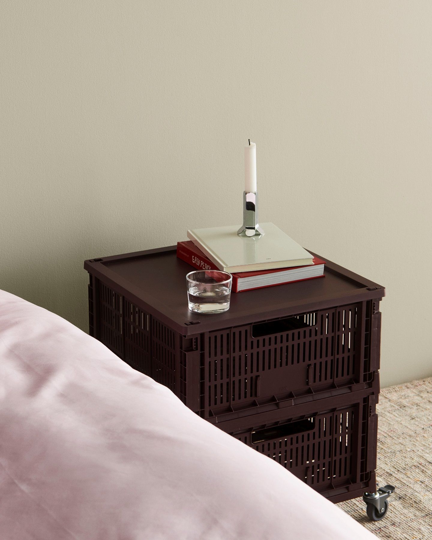 Arcs Candleholder Large Mirror Kerzenständer Hay