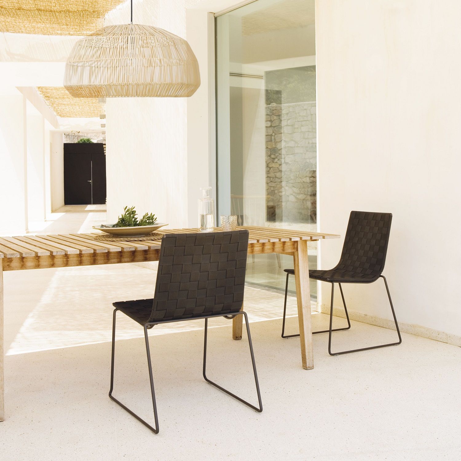 Trenza SI0700 Outdoor Stuhl stapelbar Andreu World