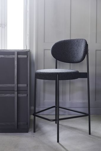 Series 430 Bar Stool Barhocker 75 cm SCHWARZ / REMIX 123 Verpan EINZELSTÜCK