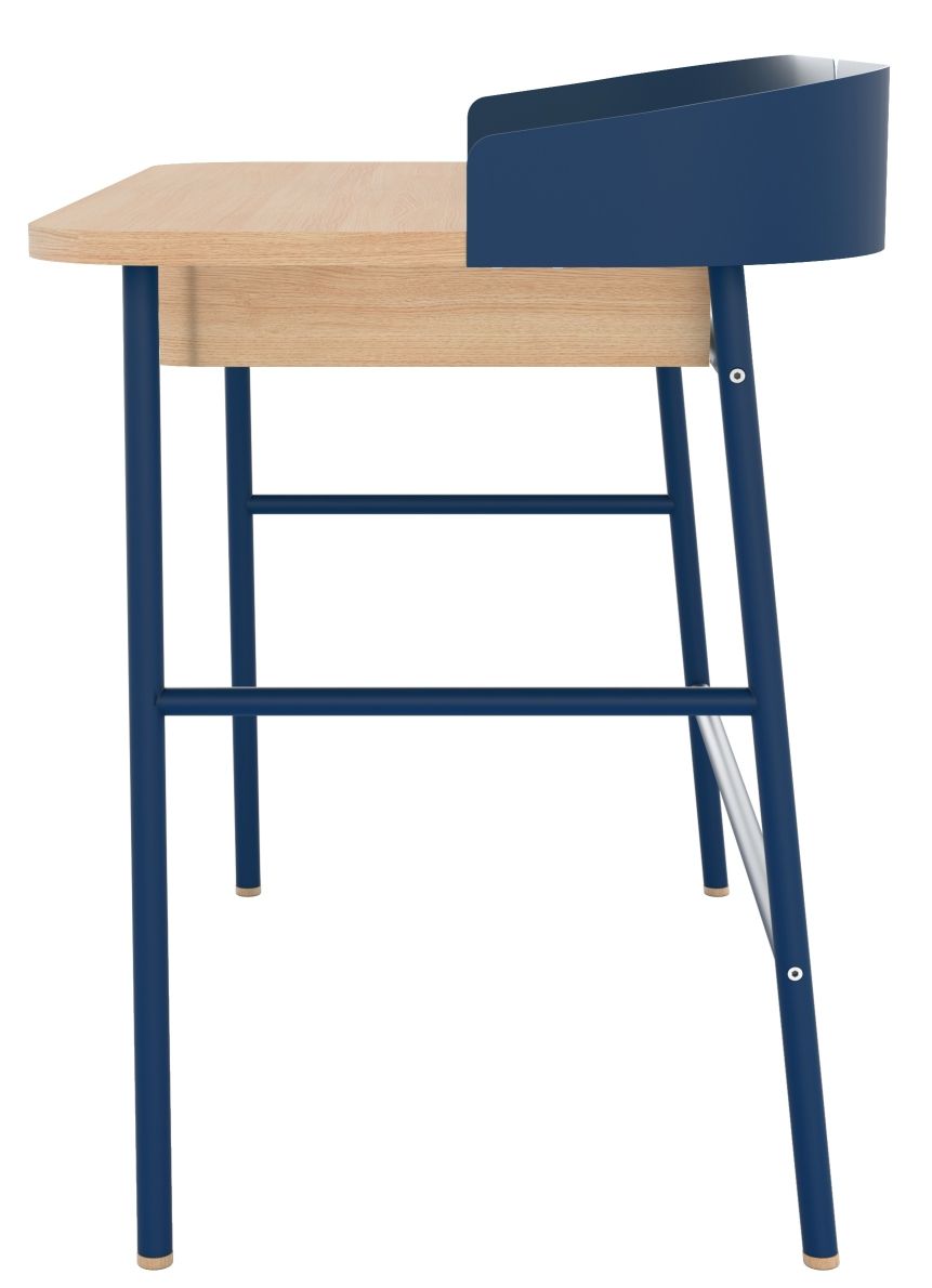 Victor Schreibtisch Hartô Blau matt