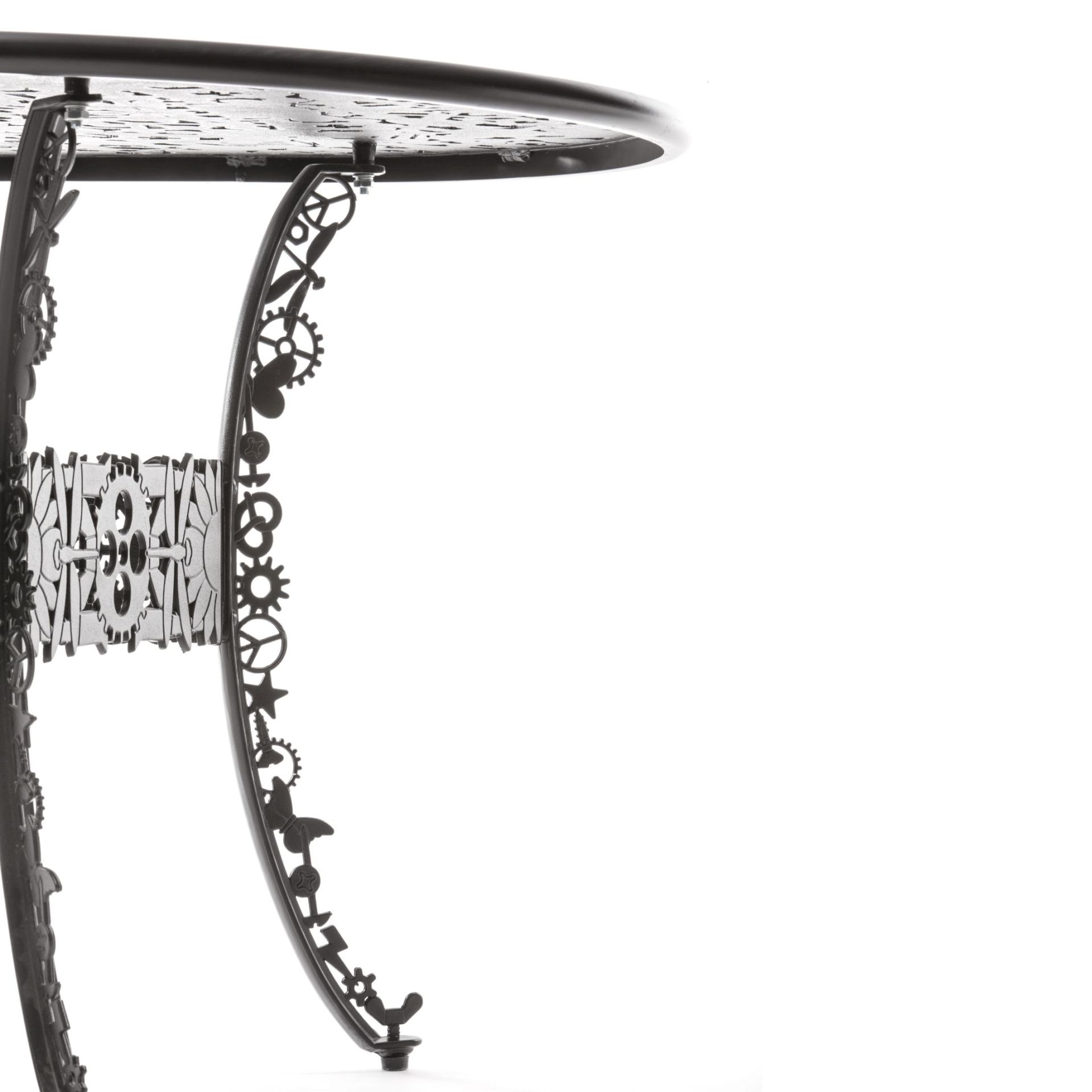  Industry Oval table Esstisch Seletti Schwarz