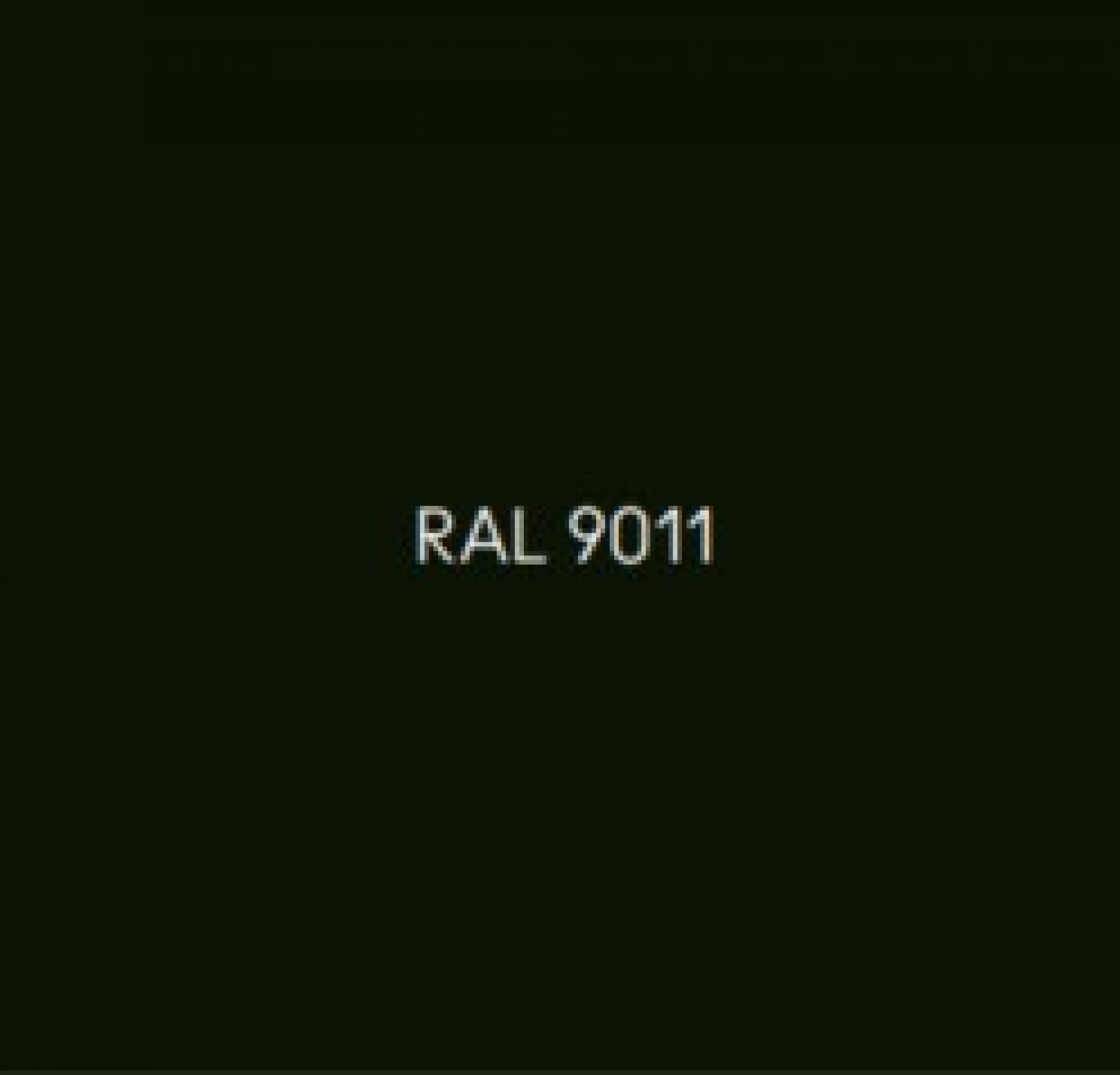 Farbfeld RAL 9011 Graphitschwarz. Farbton für Leon Decor Anrichte oder andere Möbel.