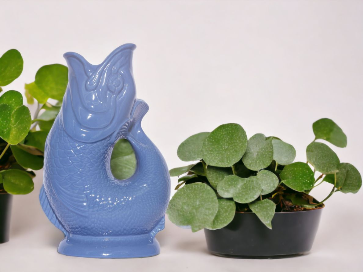 Gluckigluck Karaffe / Vase XL Sea blue