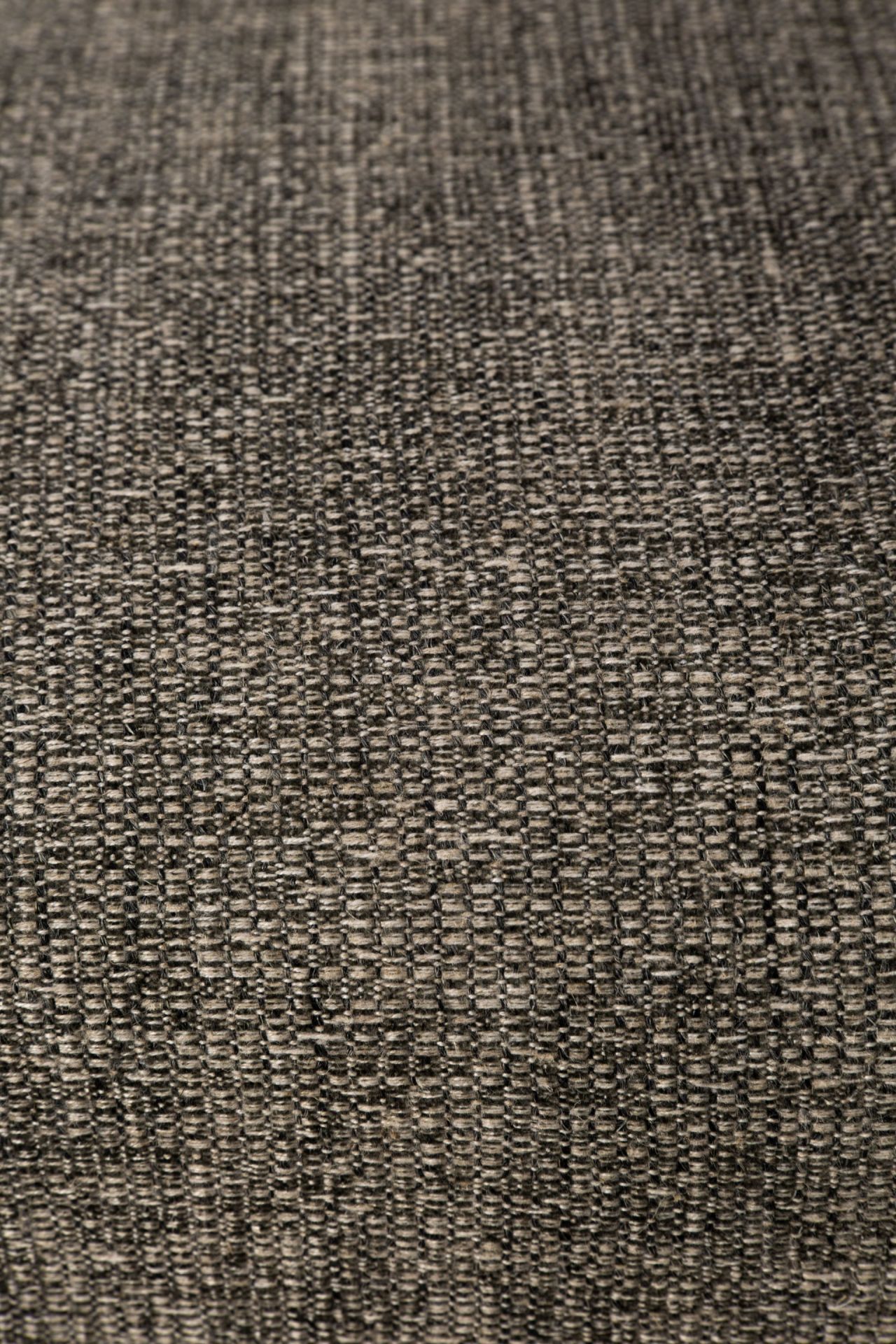 Detailaufnahme des Stoffes vom Ethnicraft Ellipse Sofa, ein gemütliches 3-Sitzer Sofa.