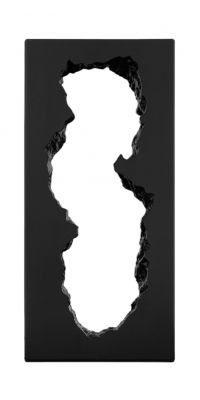 Guframini Broken Mirror Miniatur SCHWARZ Gufram EINZELSTÜCK