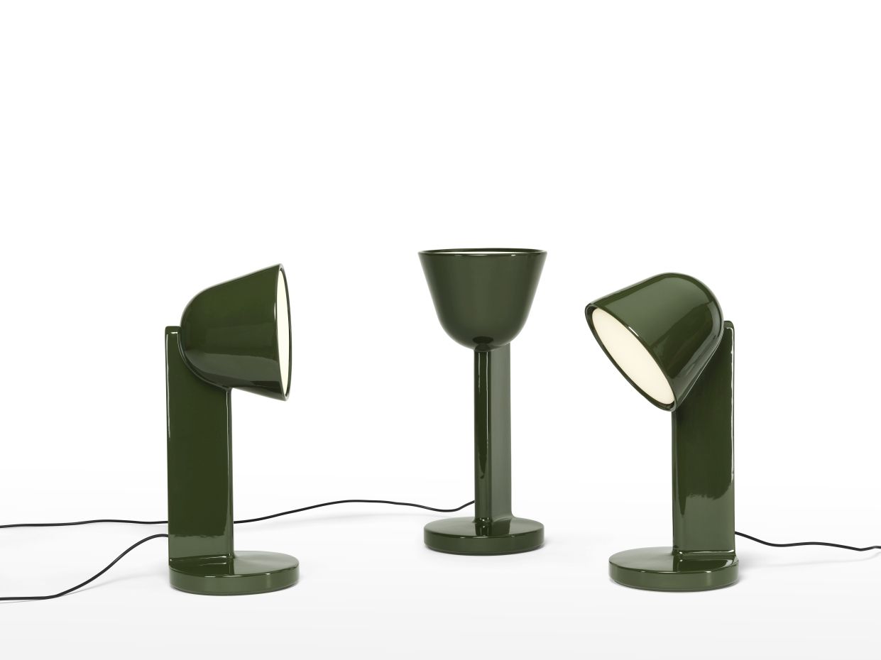 Céramique  Up Table Lamp Tischleuchte Flos