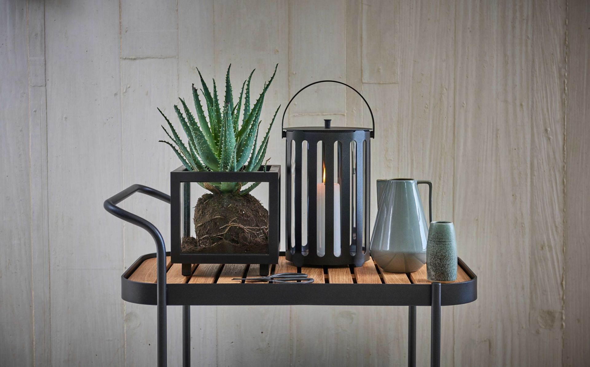 Roll Barwagen Lavagrau Cane-Line