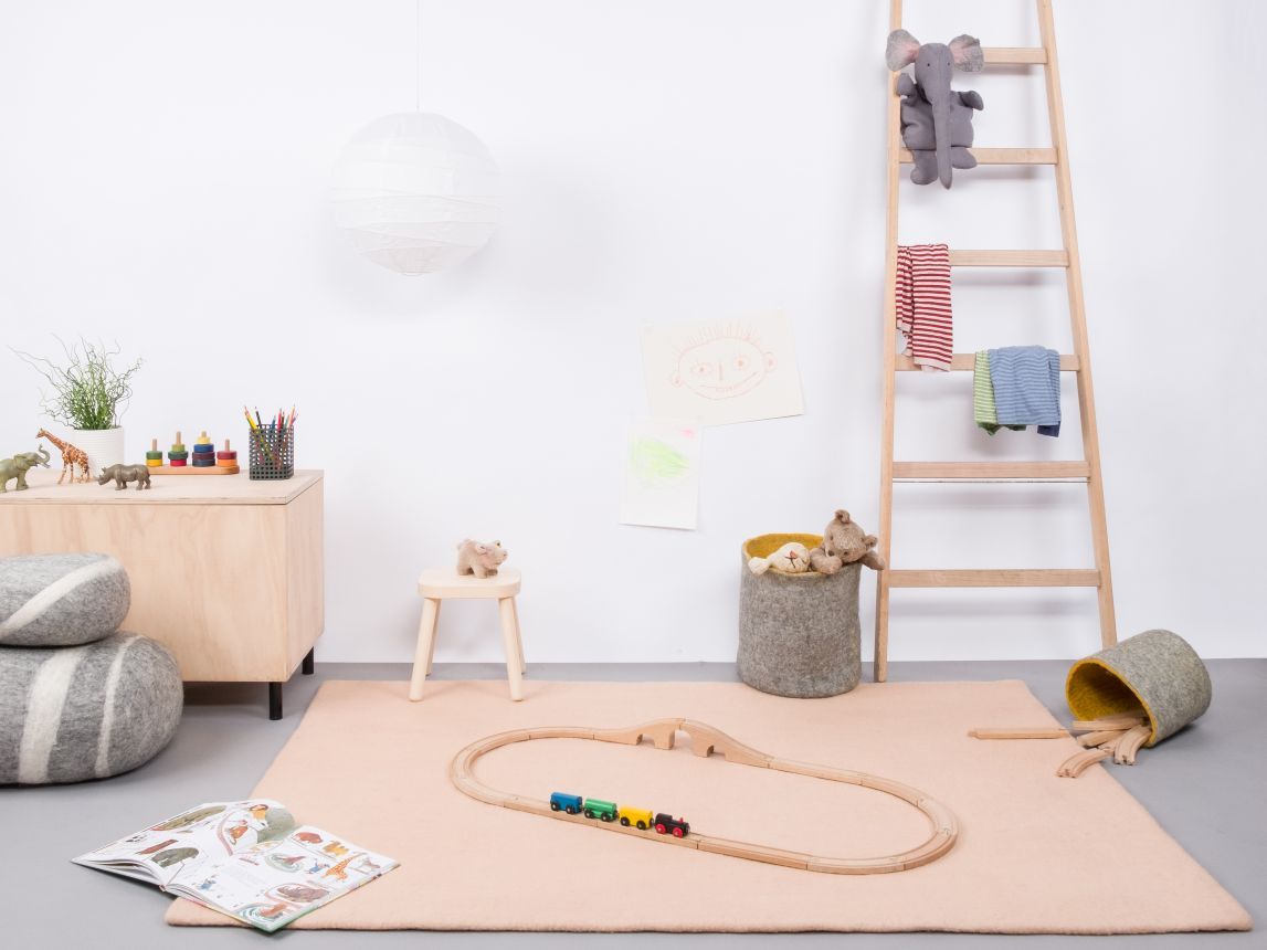 Mono Rechteckig Filzteppich 160 x 230 cm myfelt  Merle (Rosa)