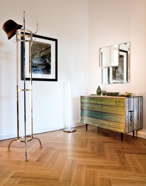 Nymphenburg Coat Stand Garderobenständer ClassiCon - QUICK SHIP Nickel