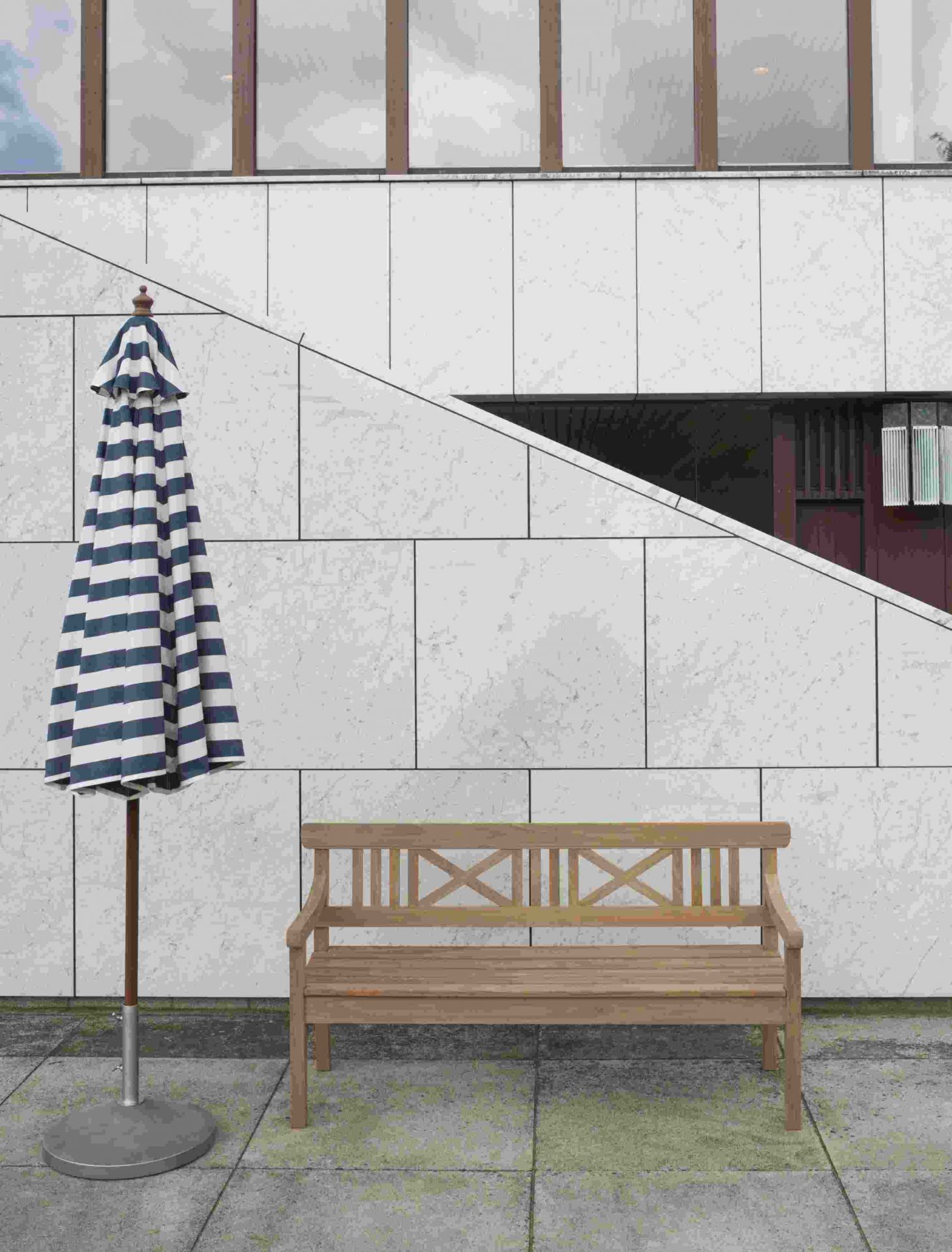 Messina Sonnenschirm Skagerak by Fritz Hansen Ø 210 cm / Off white