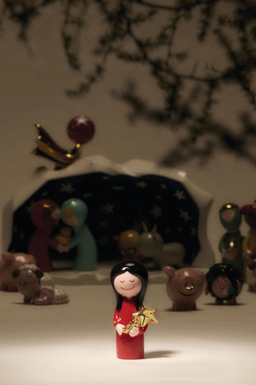 AGJ01 18 Figlio delle stelle Porzellanfigur Alessi