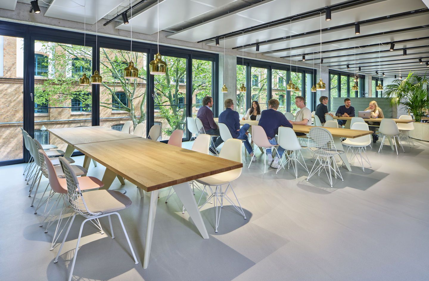 DKX Wire Chair Stuhl ungepolstert Vitra