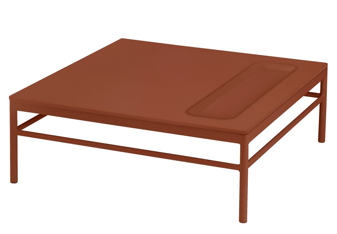 Rivage Beistelltisch Outdoor B 85 x T 85 x H 29,5 cm Fermob