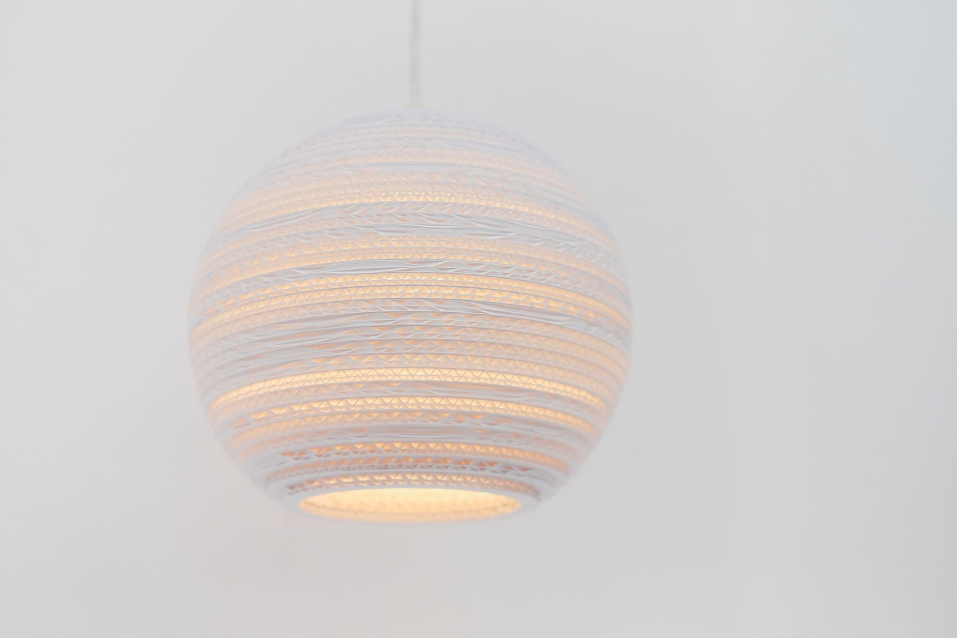 Scraplights Moon 18 Hängeleuchte Weiß Graypants