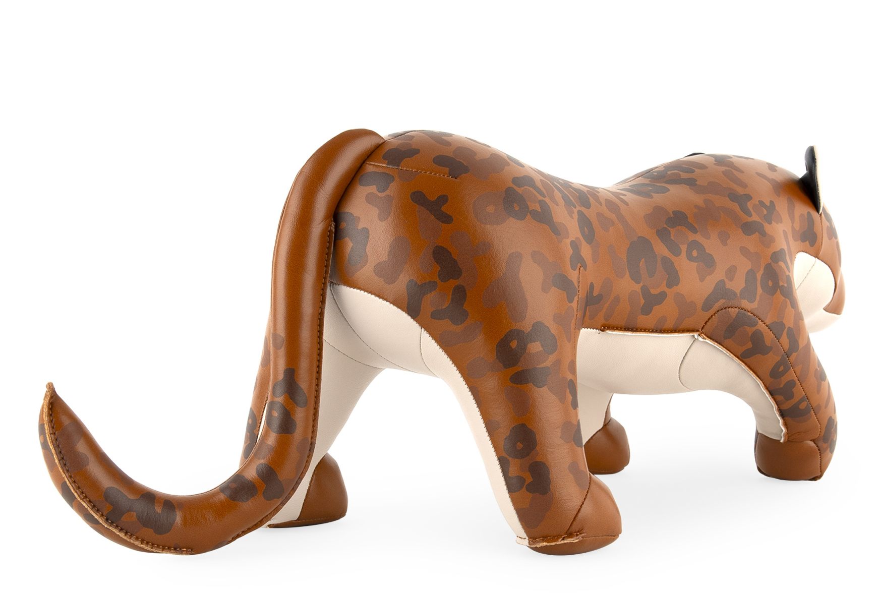 Buchstütze Leopard Ray Tan / Weizen Züny  