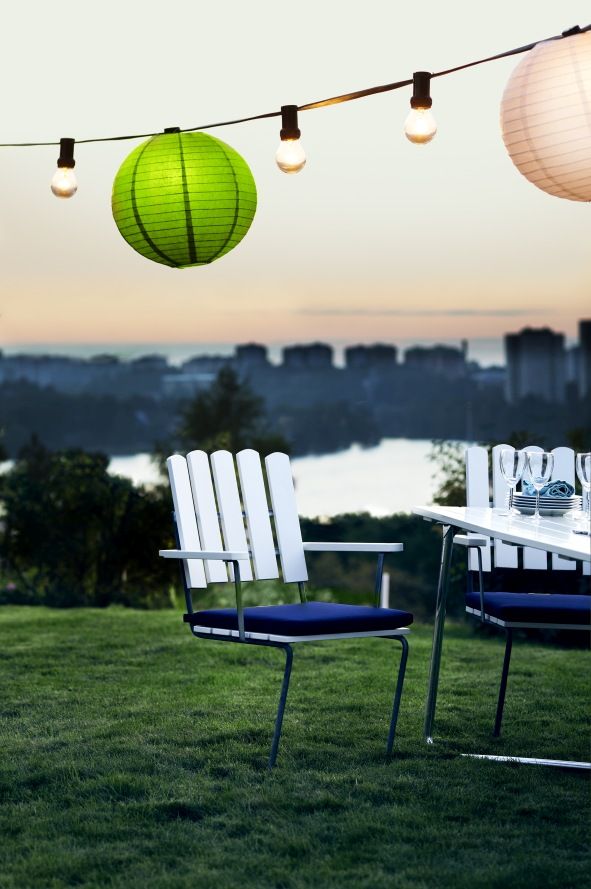 Armlehnstuhl A2 Grythyttan Stalmöbler Eichenholz weiß lackiert