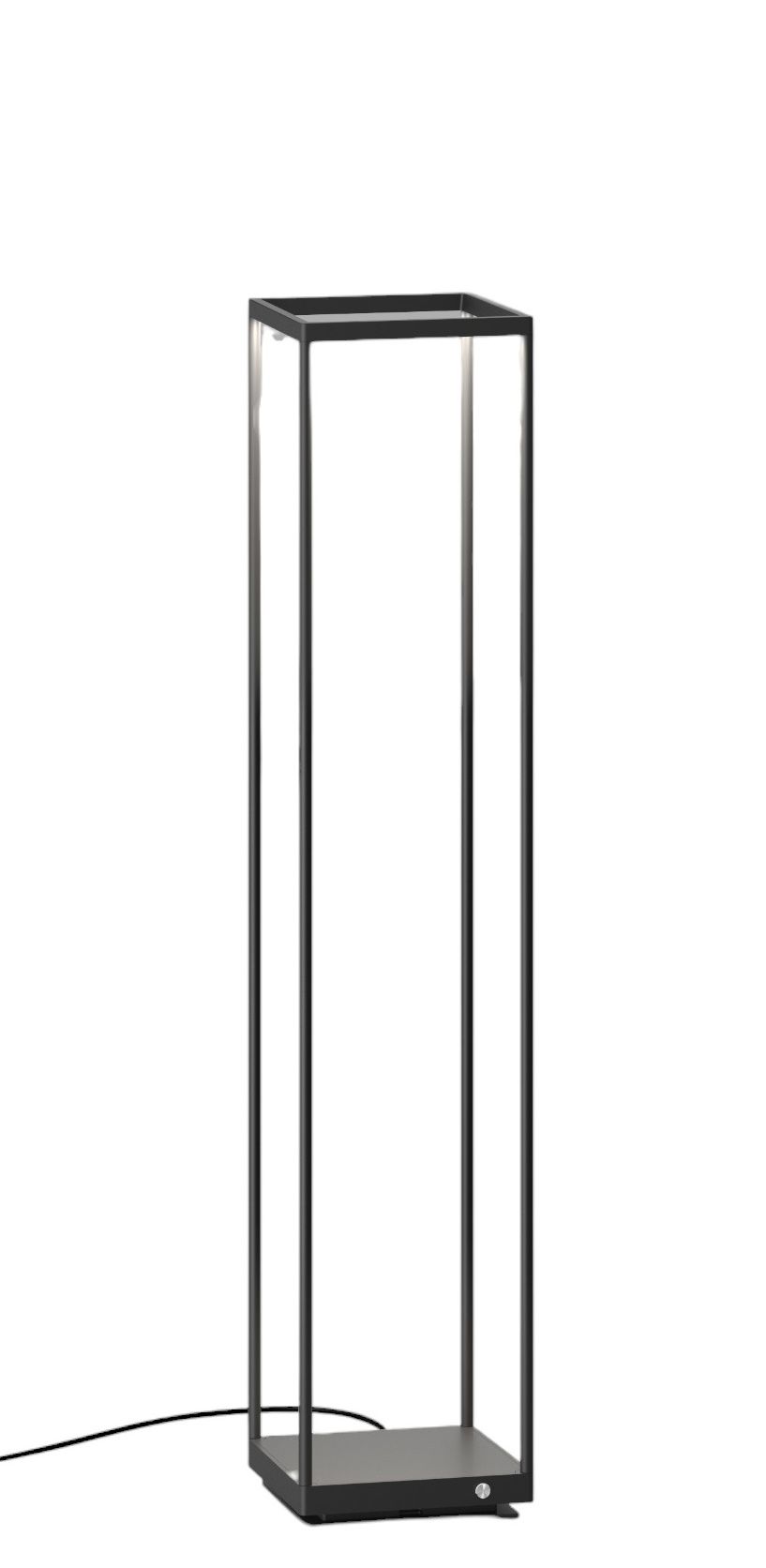 Schwarze Reflex² Stehleuchte S 100 von Serien Lighting: Moderne Bodenleuchte mit minimalistischem Design.