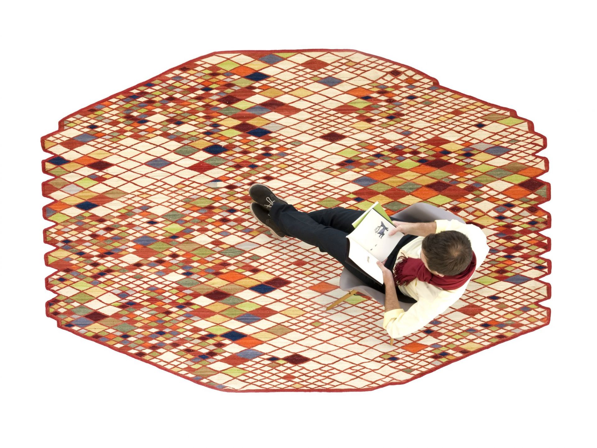 Losanges I Teppich Nanimarquina