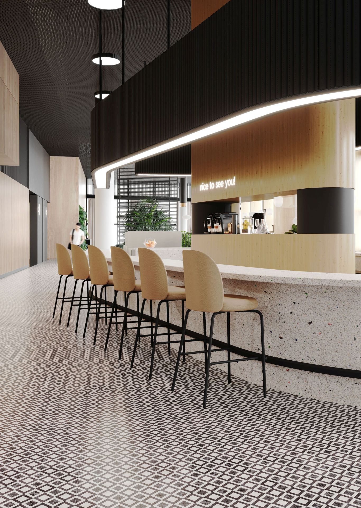 flos FS K H Barhocker Bejot