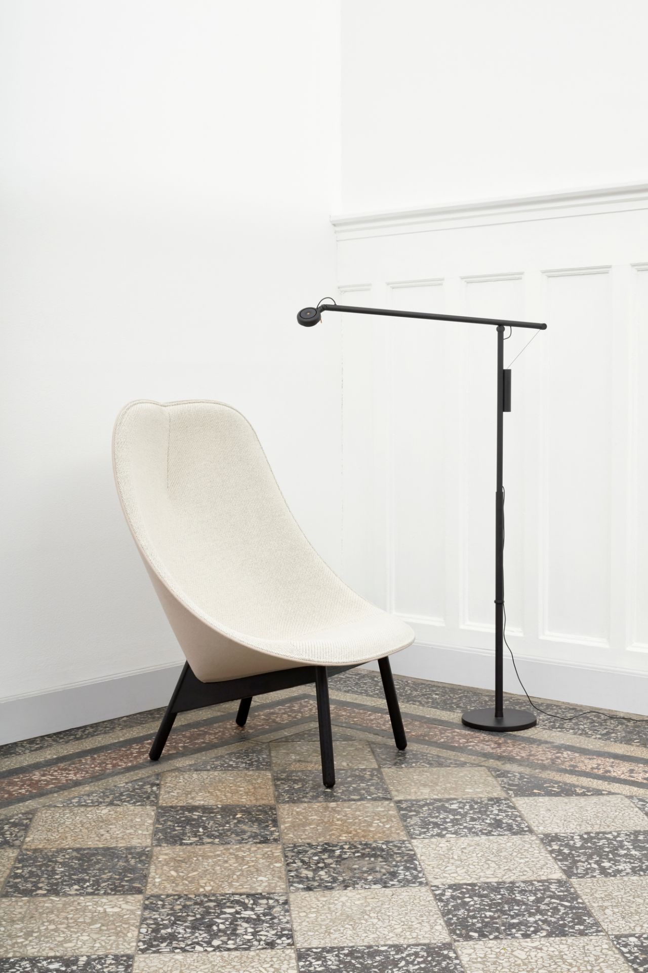 Uchiwa / Uchiwa Quilt Armchair Sessel Hay