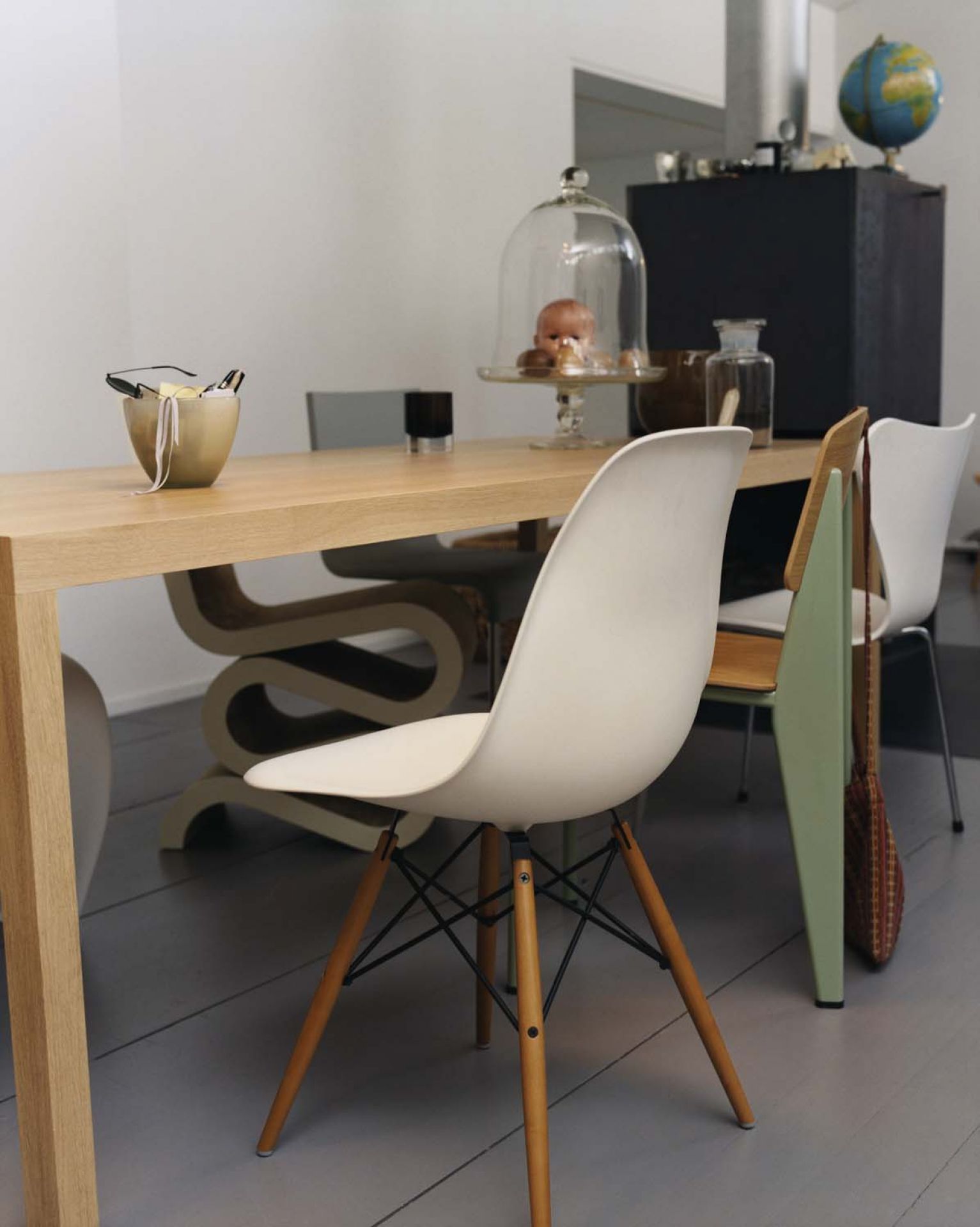 Eames Plastic Side Chair DSW Stuhl Vitra - EINZELSTÜCKE