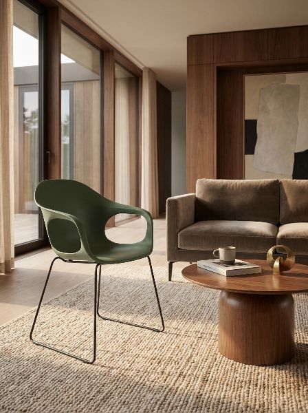 Elephantino Sessel Kufengestell Kristalia