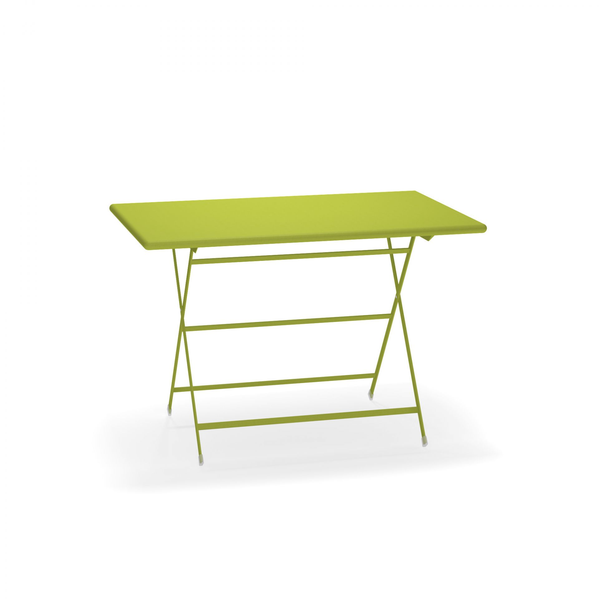 Arc en Ciel Klapptisch 110 cm von emu, grüner Gartentisch für Balkon und Terrasse.