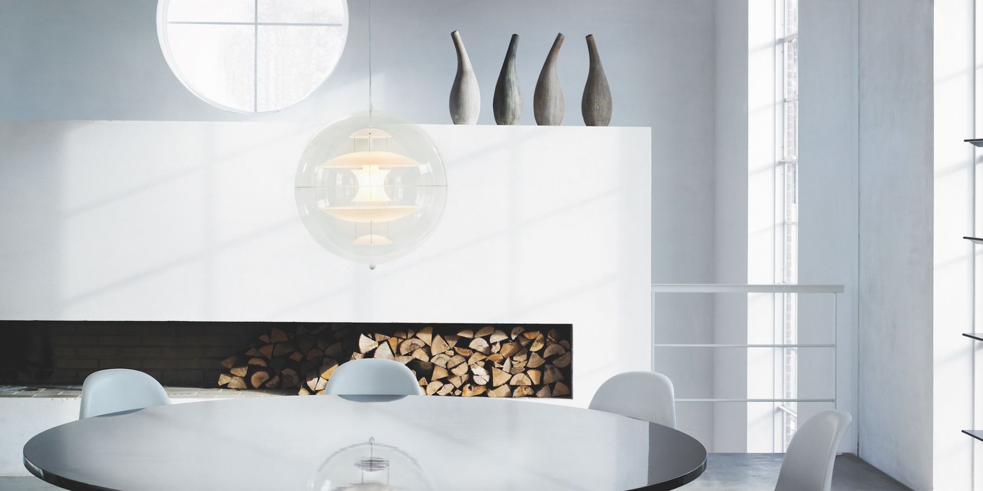 VP Globe Glass Pendelleuchte Verpan