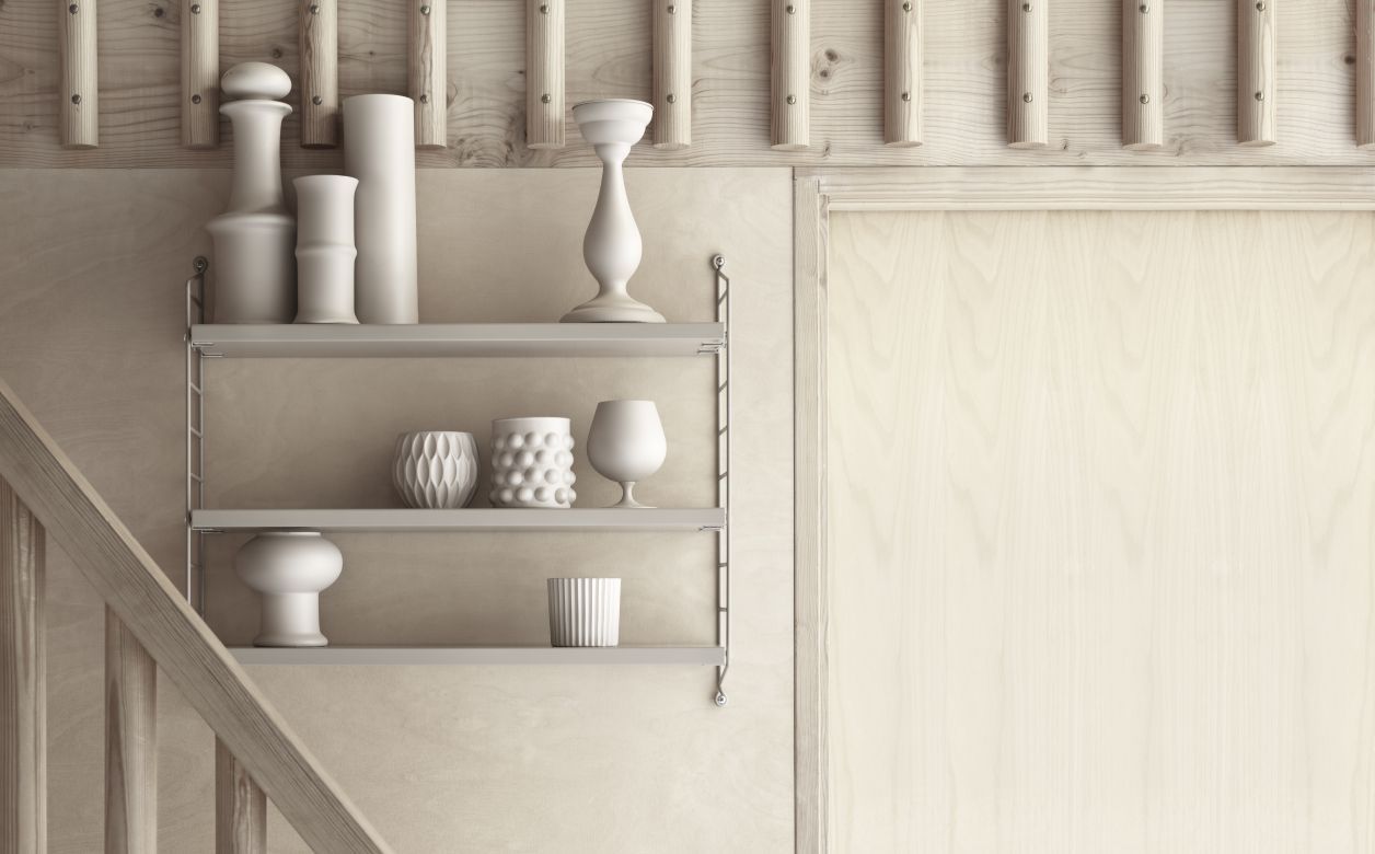 Einzelteil Wandleiter H 75 cm String Furniture  