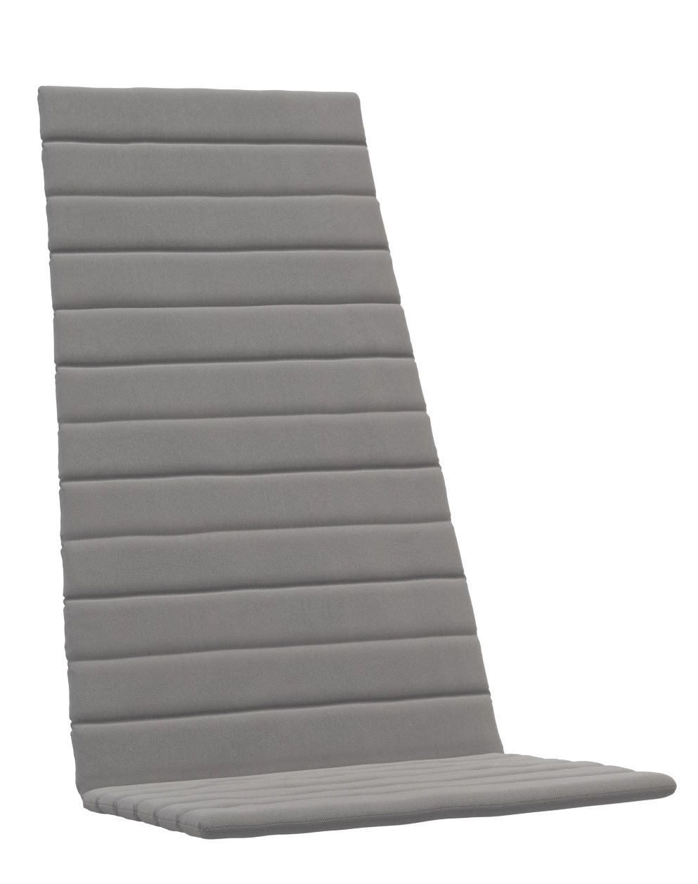 Graues Between Lines Sitzkissen für Skagerak Liegestuhl, Outdoor Sitzauflage für bequemes Sitzen.
