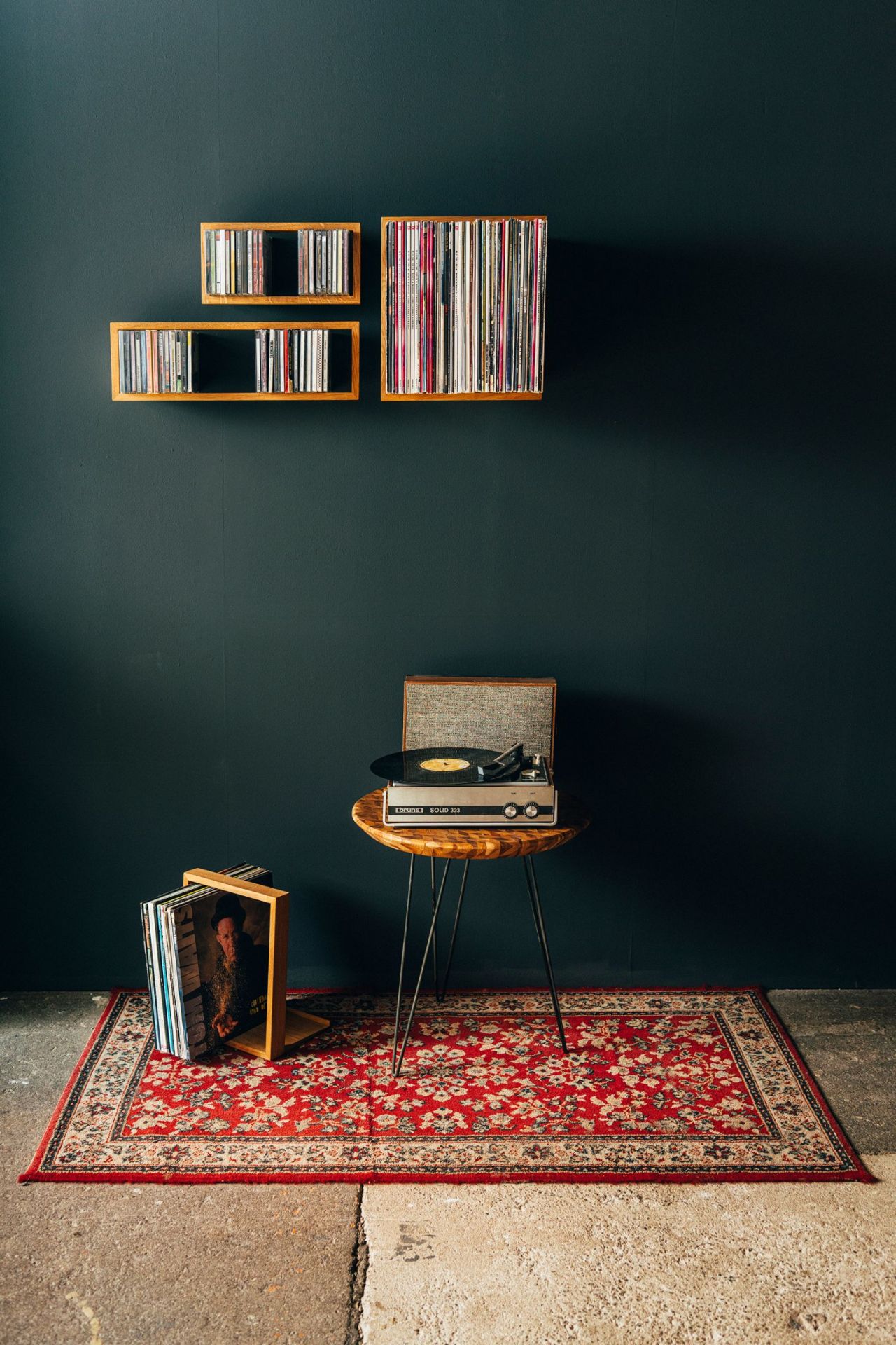 Vinyl b-platte Schalplattenregal das kleine b