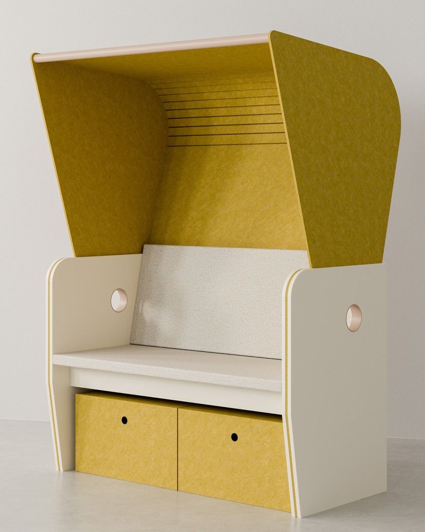 Baltic Strandkorb Besprechungs-/ Rückzugsplatz Palmberg