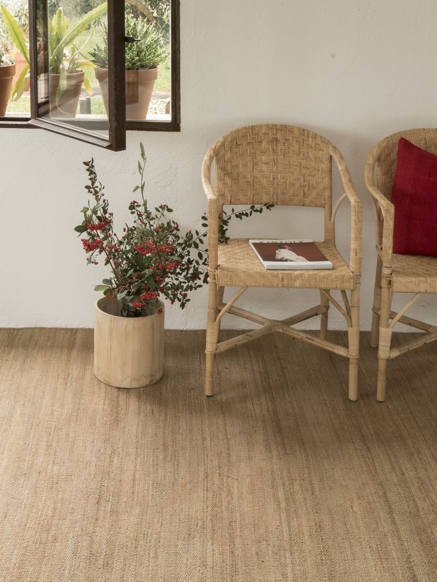 Vegetal Teppich Natural 200x300cm Nanimarquina