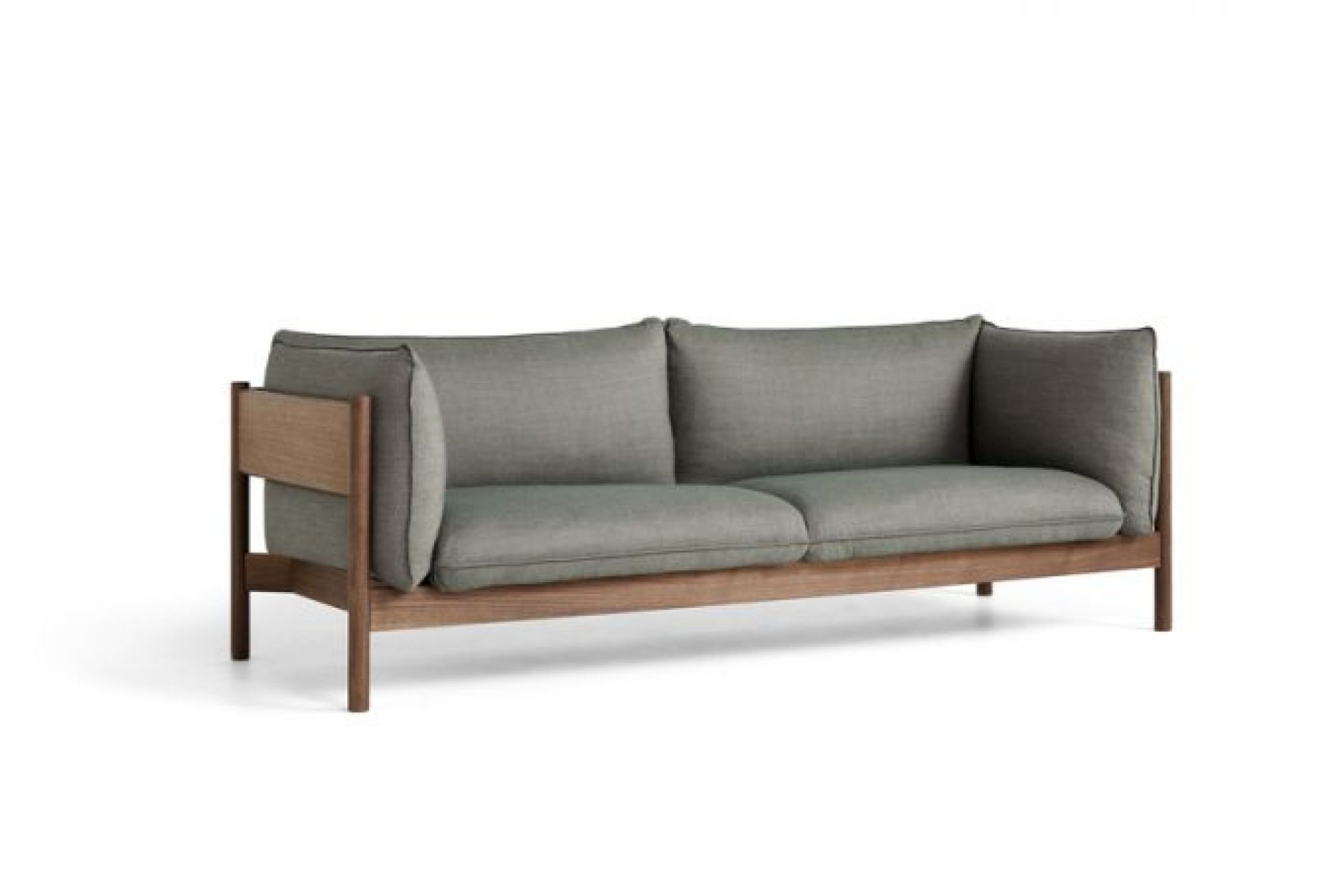 Arbour Eco 3-Sitzer-Sofa Atlas 931 / Walnuss geölt gewachst Hay